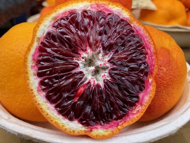 Free download Blood Orange Fruit Oranges -  free photo or picture to be edited with GIMP online image editor