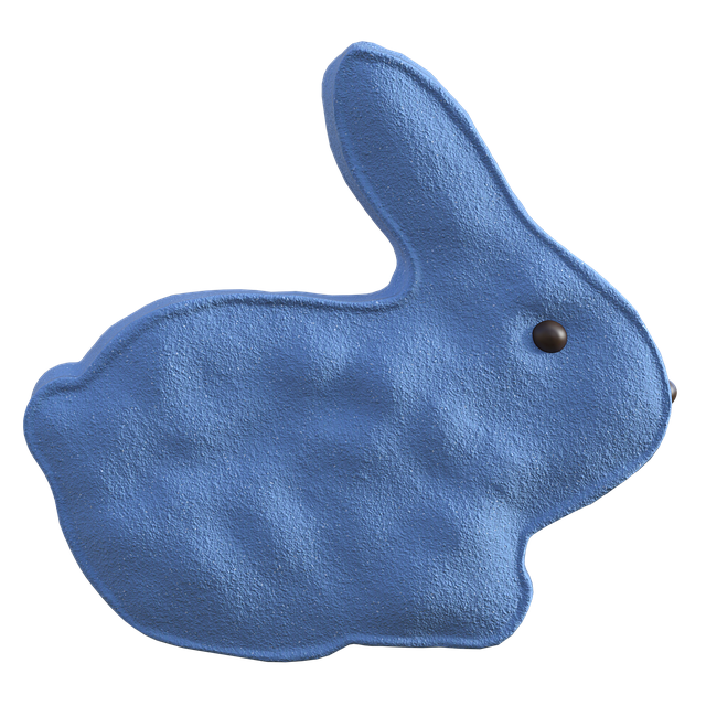 Free download Blue Easter Bunny Cookies -  free illustration to be edited with GIMP free online image editor