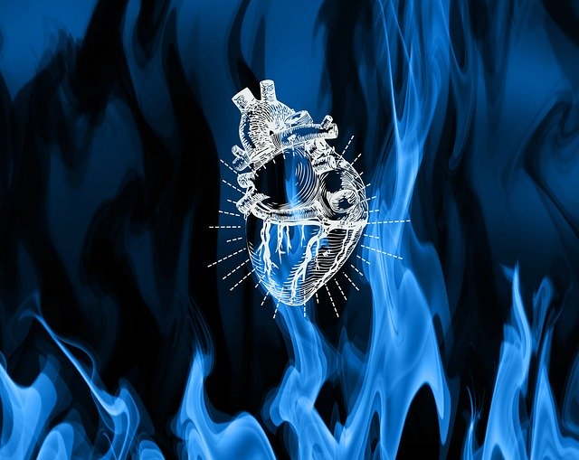 Free download Blue Flames -  free illustration to be edited with GIMP free online image editor