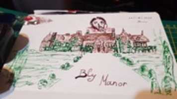 Free download Bly Manor sketch free photo or picture to be edited with GIMP online image editor