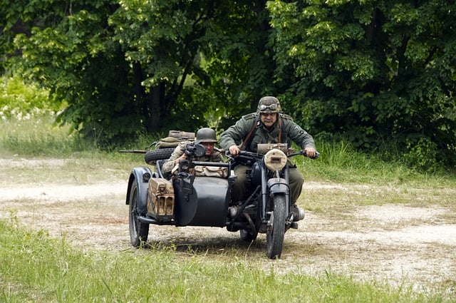 Free download bmw sidecar motorcycle war game free picture to be edited with GIMP free online image editor