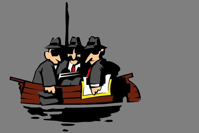 Free download Boat Men Three -  free illustration to be edited with GIMP free online image editor