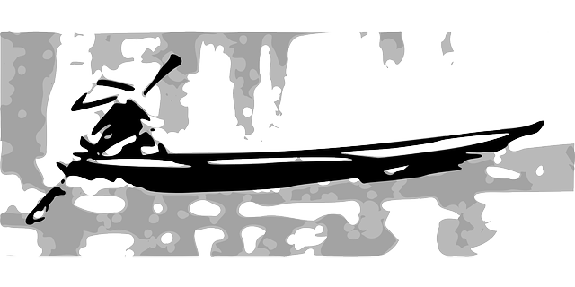 Free download Boat Rowing Black - Free vector graphic on Pixabay free illustration to be edited with GIMP free online image editor