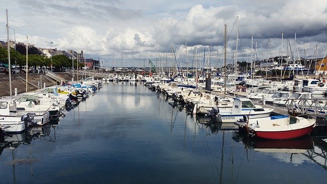 Free download Boats Sea Brittany -  free photo or picture to be edited with GIMP online image editor