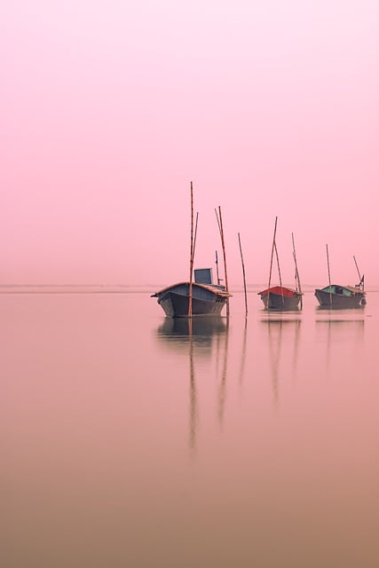 Free download boats sea river sunset water free picture to be edited with GIMP free online image editor