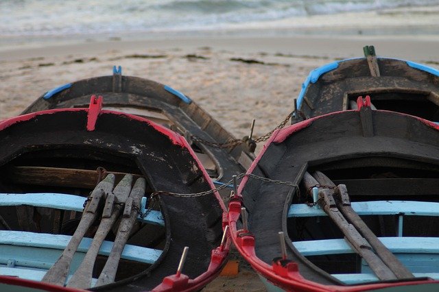 Free download Boats Sea Sand -  free photo or picture to be edited with GIMP online image editor