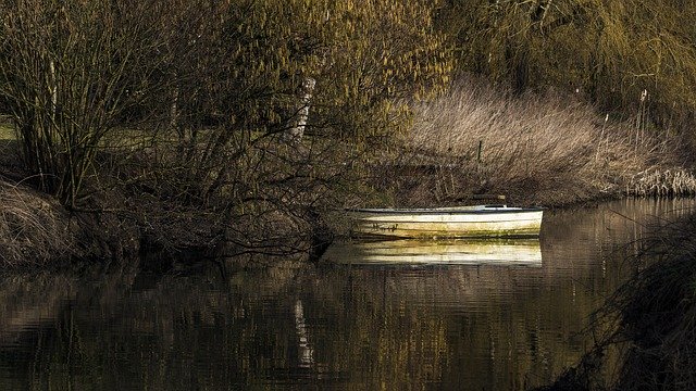 Free download Boat Water Channel -  free photo or picture to be edited with GIMP online image editor