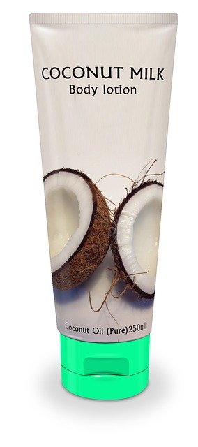 Free download Body Lotion Coconut Treatment -  free illustration to be edited with GIMP free online image editor