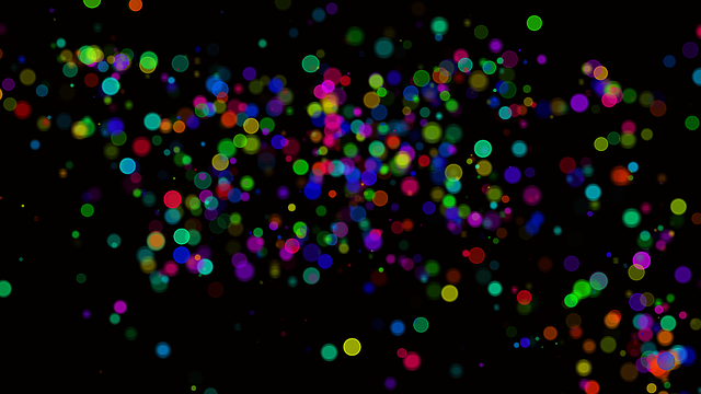 Free download Bokeh Background Colourful -  free illustration to be edited with GIMP free online image editor