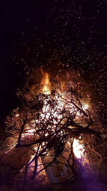 دانلود رایگان Bonfire Fire Night - عکس یا تصویر رایگان قابل ویرایش با ویرایشگر تصویر آنلاین GIMP