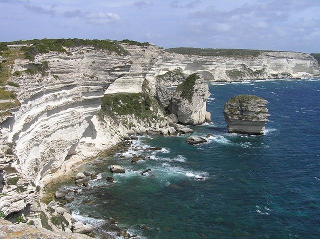 Free download Bonifacio Corsica Cliffs -  free photo or picture to be edited with GIMP online image editor