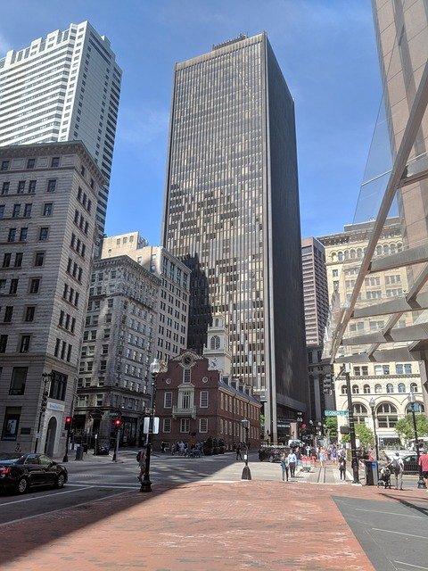 Free download Boston Financial District -  free photo or picture to be edited with GIMP online image editor