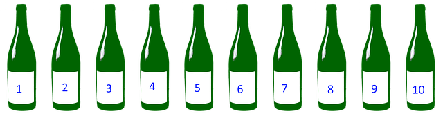 Free download Bottles Green Ten -  free illustration to be edited with GIMP free online image editor