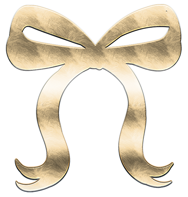 Free download Bow Metal Gold -  free illustration to be edited with GIMP free online image editor