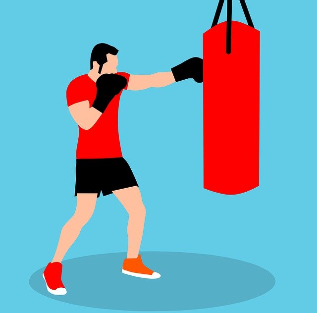 Free download Boxing Glove Punch -  free illustration to be edited with GIMP free online image editor