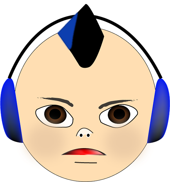 Free download Boy Cartoon Mohawk -  free illustration to be edited with GIMP free online image editor