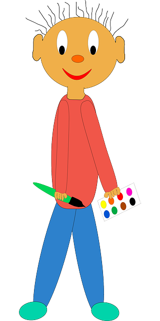 Free download Boy Kid Brush - Free vector graphic on Pixabay free illustration to be edited with GIMP free online image editor