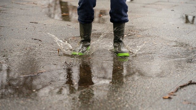 Free download Boy Rain Boots Girl -  free photo or picture to be edited with GIMP online image editor