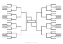 Free download Bracket - Single elimination (Writer, landscape) DOC, XLS or PPT template free to be edited with LibreOffice online or OpenOffice Desktop online