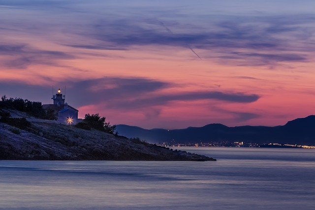 Free download Brač Island Croatia Lighthouse -  free photo or picture to be edited with GIMP online image editor