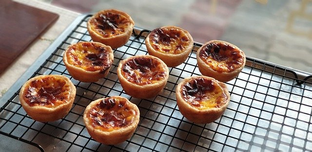 Free download Bread Egg Tart Baking -  free photo or picture to be edited with GIMP online image editor