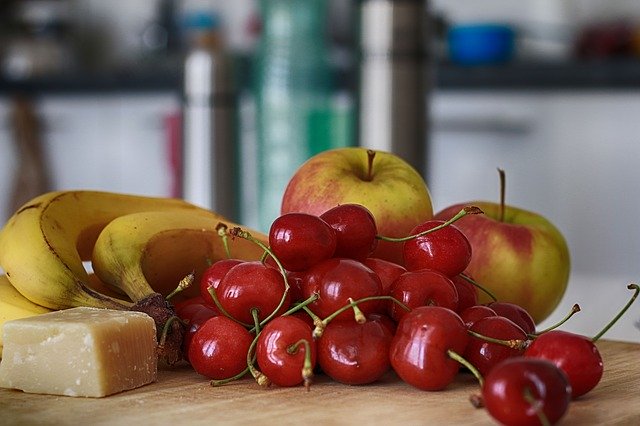 Free download Breakfast Fruits Cherries -  free photo or picture to be edited with GIMP online image editor