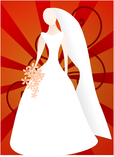 Free download Bride Dress Wedding - Free vector graphic on Pixabay free illustration to be edited with GIMP free online image editor