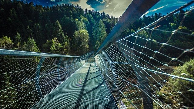 Free download Bridge Architecture South Tyrol -  free photo or picture to be edited with GIMP online image editor