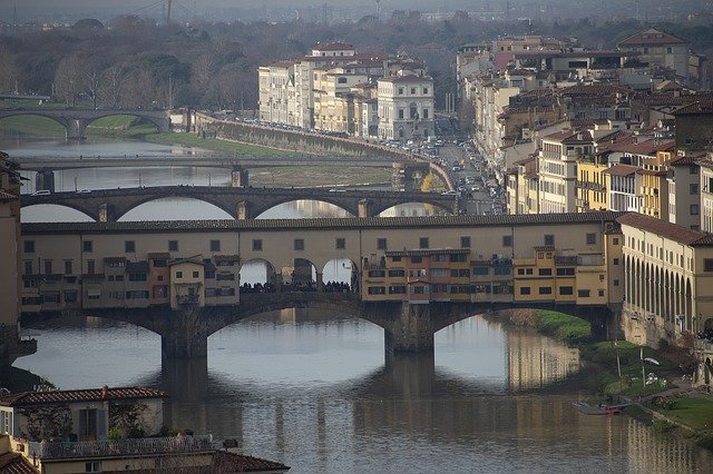 Free download Bridge Old Florence -  free photo or picture to be edited with GIMP online image editor