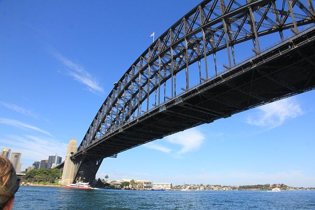 Gratis download Bridge Sydney Australia - gratis foto of afbeelding om te bewerken met GIMP online afbeeldingseditor