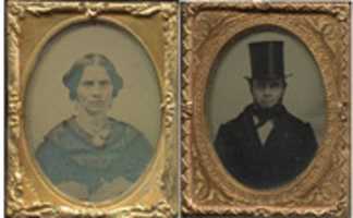 Free download Brother and Sister Ambrotypes free photo or picture to be edited with GIMP online image editor