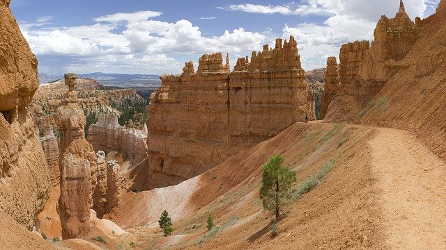 Free download Bryce Canyon Hike Trail -  free photo or picture to be edited with GIMP online image editor