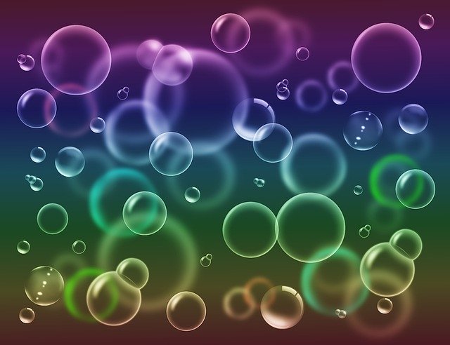 Free download Bubble Bubbles The Background -  free illustration to be edited with GIMP free online image editor