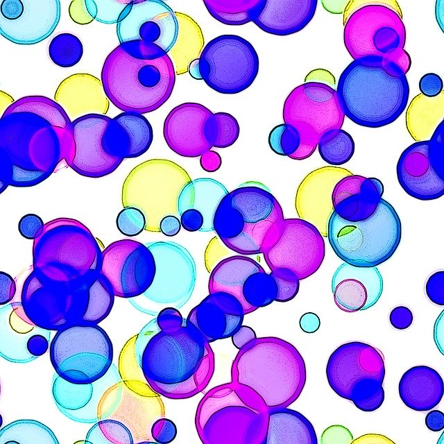 Free download Bubbles Circle Background -  free illustration to be edited with GIMP free online image editor