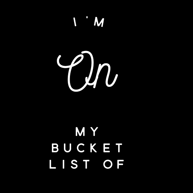 Free download Bucket List To Do -  free illustration to be edited with GIMP free online image editor