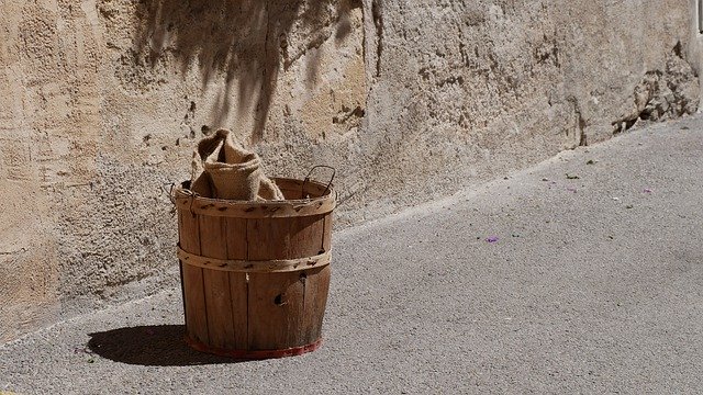 Free download Bucket Vintage Wooden -  free photo or picture to be edited with GIMP online image editor