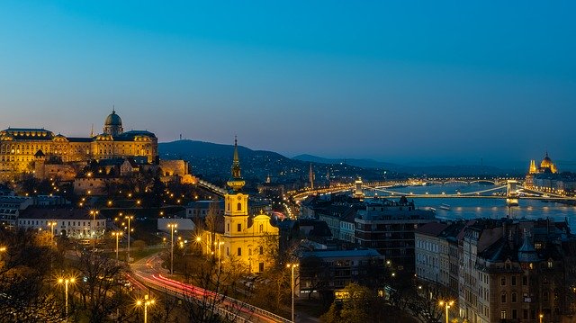 Free download Budapest Castle Palace Places Of -  free photo or picture to be edited with GIMP online image editor