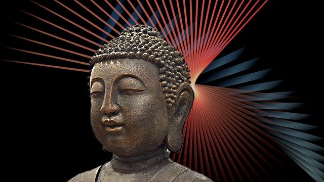 Free download Buddha Figure Head -  free illustration to be edited with GIMP free online image editor