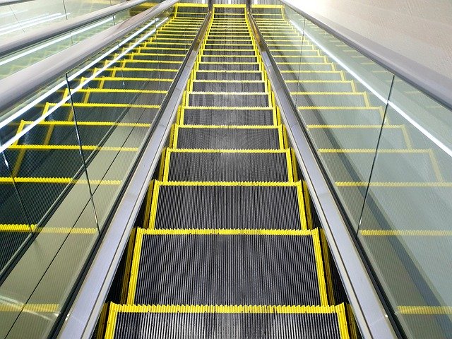 Free download Building Escalator Architecture -  free photo or picture to be edited with GIMP online image editor