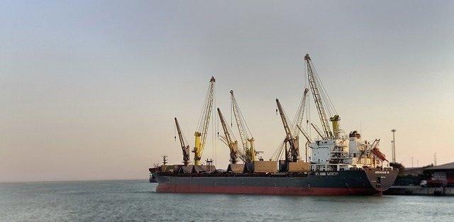 Free download bulk ship iran port ship crane free picture to be edited with GIMP free online image editor