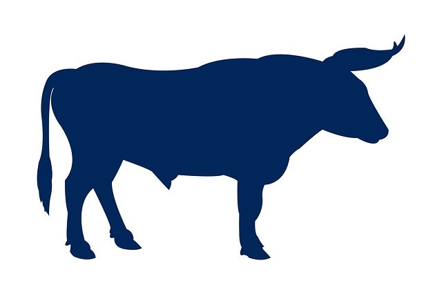 Free download Bull Animal Silhouette -  free illustration to be edited with GIMP free online image editor