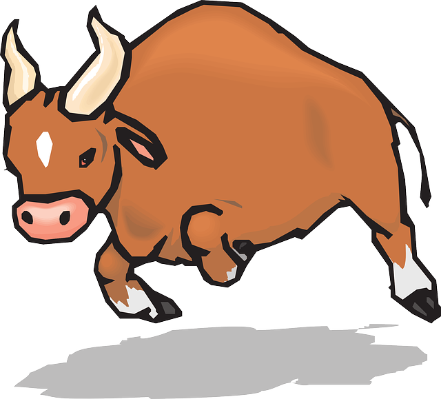 Free download Bull Horns Charging - Free vector graphic on Pixabay free illustration to be edited with GIMP free online image editor