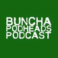 Free download buncha podheads logo 1 white words green back free photo or picture to be edited with GIMP online image editor