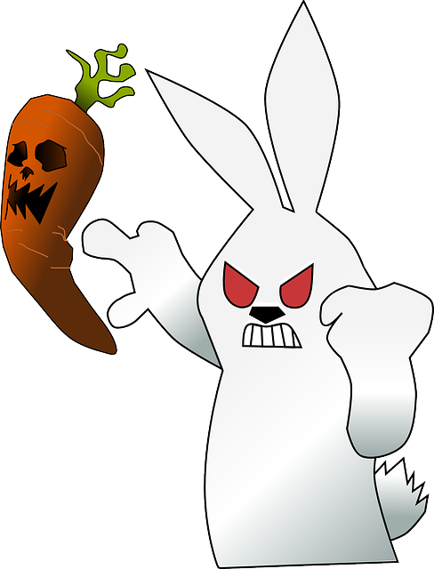 Free download Bunny Angry Mad - Free vector graphic on Pixabay free illustration to be edited with GIMP free online image editor