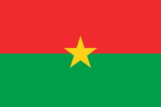 Free download Burkina Faso Flag Land Coat Of -  free illustration to be edited with GIMP free online image editor