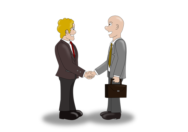 Free download Businessmen Deal Meeting -  free illustration to be edited with GIMP free online image editor