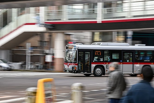 Free download bus road travel transport city free picture to be edited with GIMP free online image editor