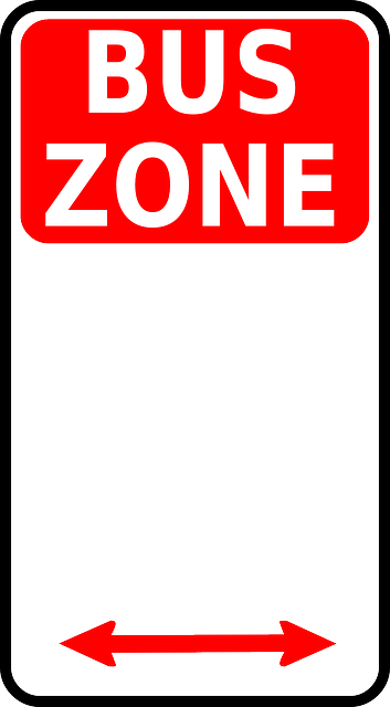 Free download Bus Zone Road - Free vector graphic on Pixabay free illustration to be edited with GIMP free online image editor