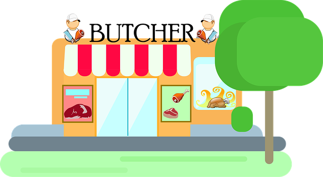 Free download Butcher Shop -  free illustration to be edited with GIMP free online image editor