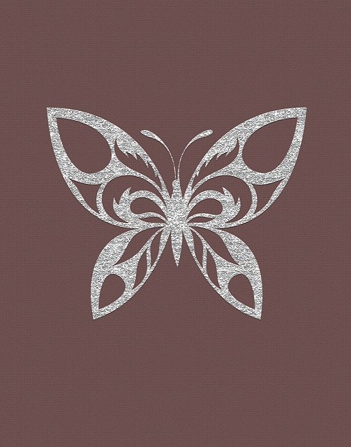 Free download Butterfly Décor Wall Art -  free illustration to be edited with GIMP free online image editor